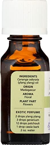 Aura cacia שמן אתרי טהור ylang ylang - 0.5 fl oz