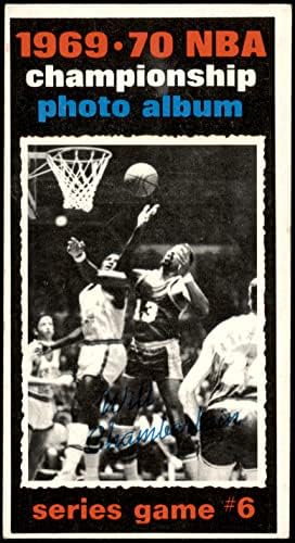 1970 Topps 173 1969-70 אליפות NBA - משחק 6 Wilt Chamberlain Knicks/Laker