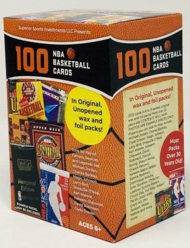 Superior Sports Investments LLC 100 כרטיסי כדורסל NBA בתיבת Blaster Box מקורית - כרטיסי כדורסל לא חתומים