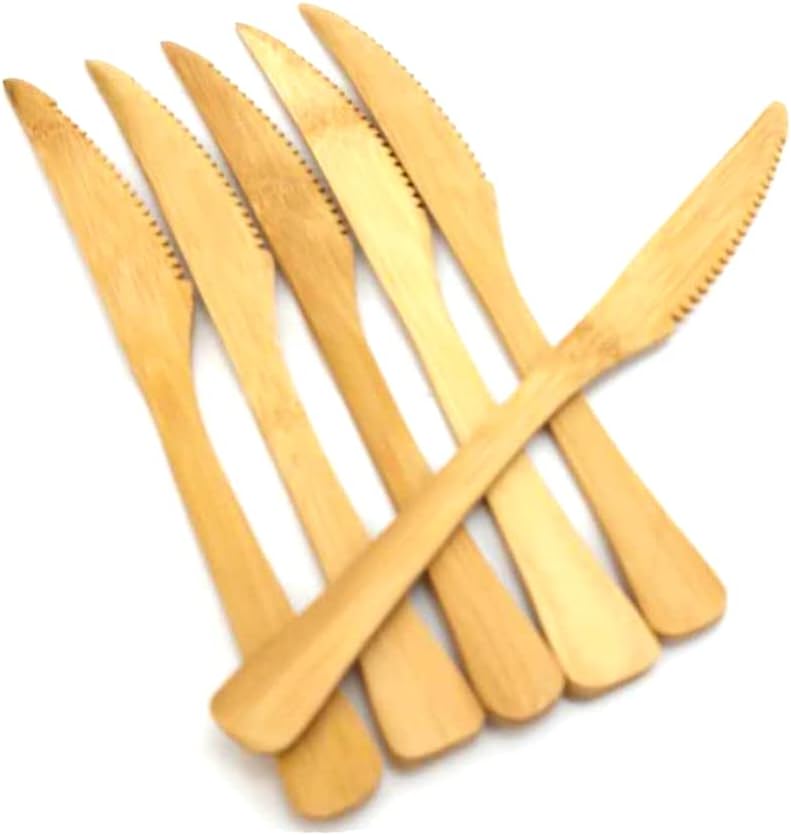 4107, במבוק ארוחת ערב סכיני חמאת מפזר ילדים סכין לאכילה מתאבן פירות קינוח חטיף לשימוש חוזר מדיח כלים