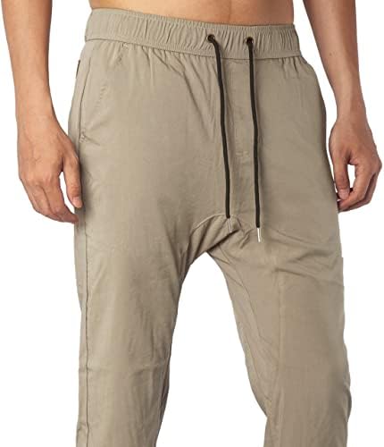 מכנסי גברים קלים של איטלימורן לרצים בקיץ מכנסי טרנינג יבשים מהירים מכנסי מסלול פוליאסטר