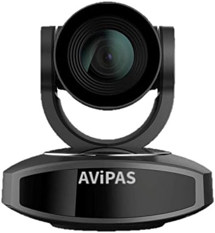 AVIPAS AV-1251 2.07MP Full HD HDMI PTZ מצלמה עם סטרימינג POE ו- IP LIVE, 5X זום אופטי, אפור כהה