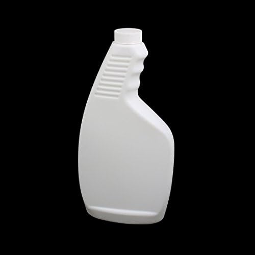500 מ ל ביתי מד פלסטיק שטוח בצורת מים נוזלי בקבוק מיכל לעבות לבן