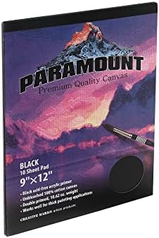 Paramount Universal Primium Premium Cotton Canvas 10 רפידות גיליון - רפידות בד כותנה כפולות אוניברסאליות