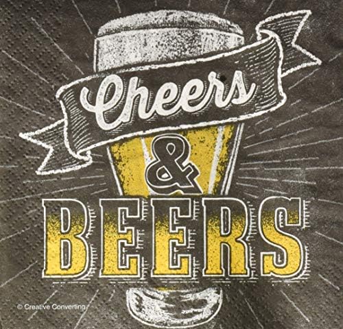 המרה יצירתית Cheers & Beers מפית משקאות נייר