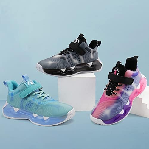 נעלי כדורסל של Broooman ילדים בנים נעלי נעלי ספורט בנות נעלי ספורט בבית הספר נעלי ריצה
