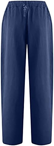 מכנסי מטען של שנגקסיני נשים בכיסים בצבע אחיד מזדמנים כפתורי מותניים אלסטיים נוחים מכנסי Y2K ישרים