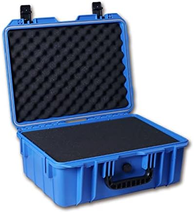 Jkuywx ABS אטום פלסטיק אטום ציוד בטיחות ציוד מצלמה ארגז כלים מזוודה השפעה על אחסון עמיד בפני קופסה יבשה