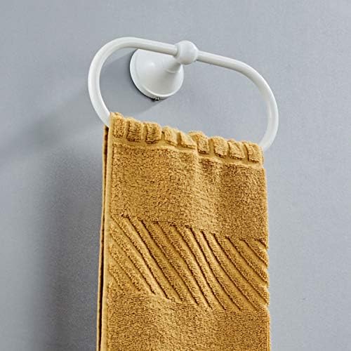נחושת טבעת מגבת סגלגל מגבת קולב מחזיק מודרני כרום מגבת קיר רכוב תליית מתלה עבור אסלת אמבטיה מטבח