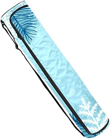 כחול חורף עצי מסגרת יוגה מחצלת עם רצועת כתף יוגה מחצלת תיק חדר כושר תיק חוף תיק