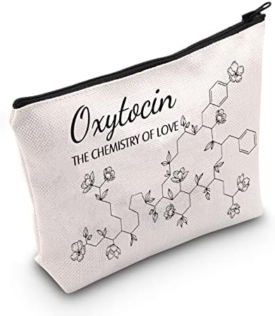 מתנת צוטמו אוקסיטוצין אוקסיטוצין מולקולת רוכסן שקית רוכסן כימיה אהבה הורמון מתנה לנשים מתנה מדעי למורה