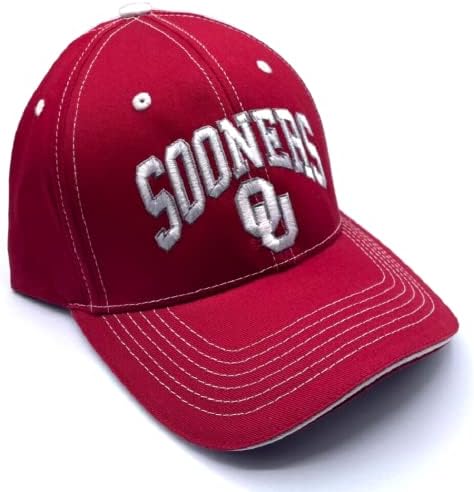 אוקלהומה אוניברסיטת כובע מתכוונן השחקן הטוב ביותר קלאסי כובע אדום