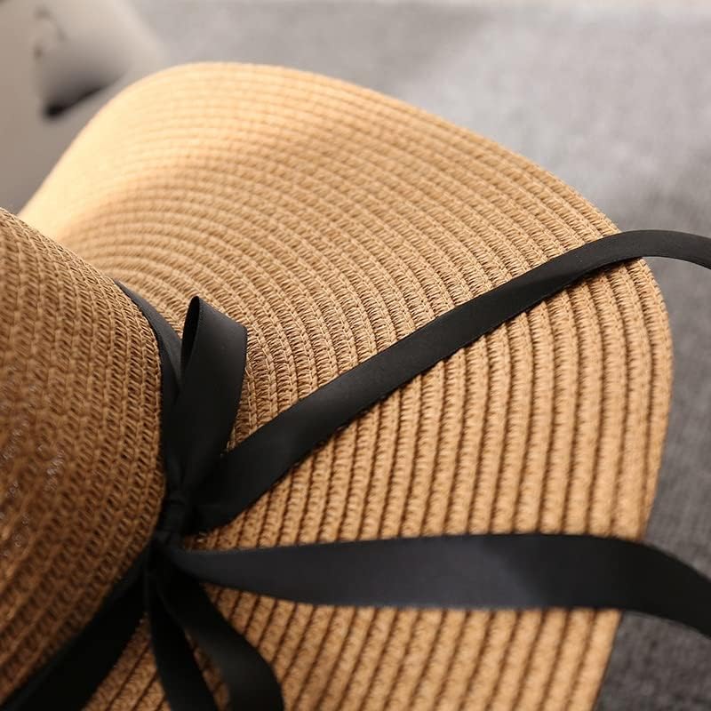 תקליטונים כובע שמש כובע חוף נשים קיץ כובע הגנת נסיעות כובע גבירותיי כובע קיץ שמש כובע