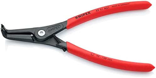 Knipex 49 41 A31 צבת Circlip עבור Circlips חיצוניים 40-100 ממ 90 ° זווית באפור