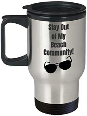 Big Lebowski Travel Mug Commun Beach Commun