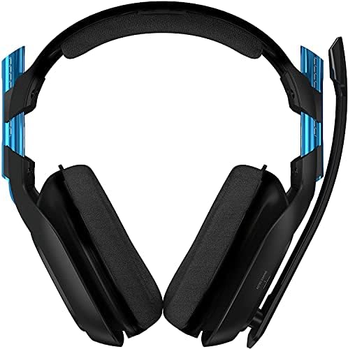 Astro Gaming A50 אוזניות משחק אלחוטיות אלחוטיות - שחור/כחול - פלייסטיישן 4 + פלייסטיישן 5 + מחשב