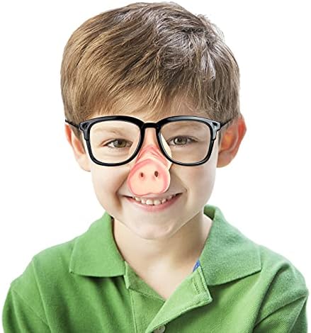 ליל כל הקדושים משקפיים מצחיקים אבזרי מסיבת חג האף של חזיר משקפי טריק חזירים LT1