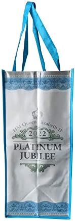 Elgate platinum יובל תיק לא ארוג תיק זיכרונות זיכרון מלכת אליזבת כתף תיק תיק מזכרות מתנה, 75454-000