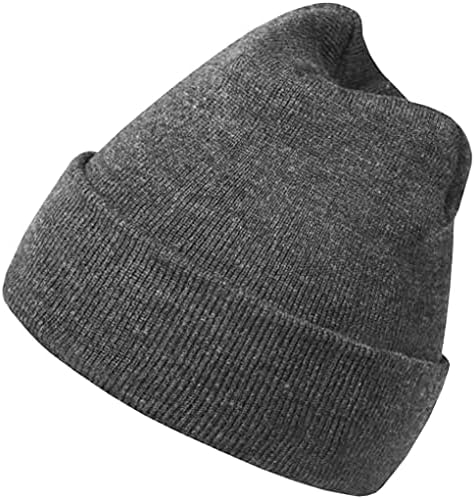 ZEXIAN 3 חבילה כפה גולגולת חורפית רכה לגברים ＆ נשים, כובע סקי סרוג חם יוניסקס