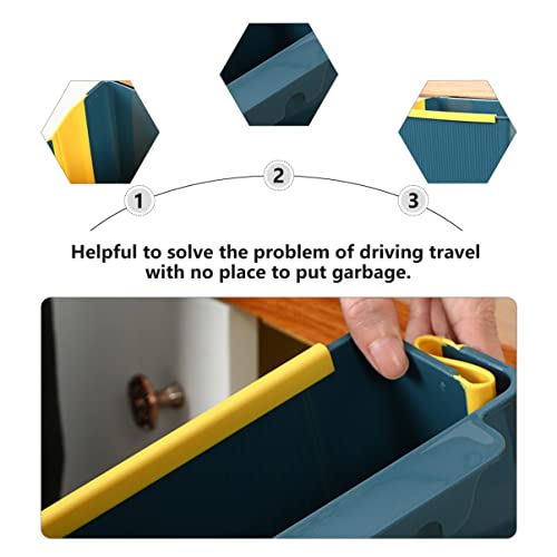 3 יחידות מתקפל מתקפל פח סל חיסכון רכוב דלת יכול אספקת תליית סגר רכב מטבח ארון קטן בית אמבטיה מיכל שינה מיני