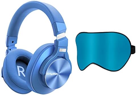 SRHYTHM NC75 PRO מבטלת רעש אוזניות Bluetooth v5.0 אלחוטי 40 שעות זמן משחק על אוזניות אוזניות עם מסכת שינה נוחה
