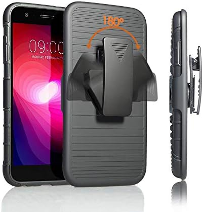 LG X Power 3 Case, Mount, Clip, Cover Case Cox + Clip Clip Stand +