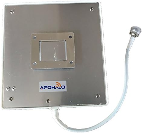 APOHALO ™ 8/10DBI 800-2500MHz אנטנת אות סלולרית ניידת-אנטנת פאנל לכל חברת האותות וכל הטלפון הסלולרי עם N-