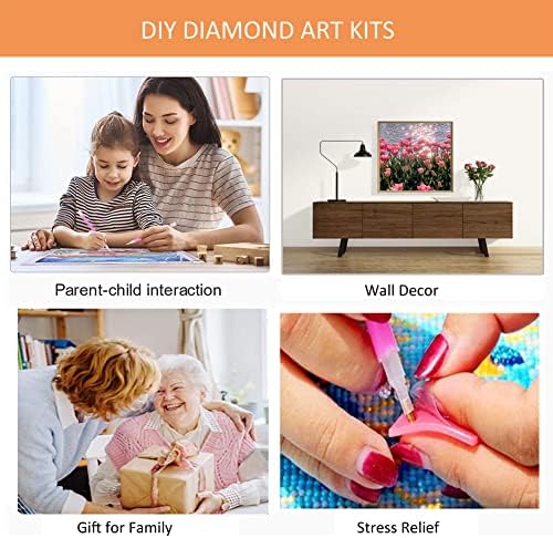 ציור יהלום לבנה ערכות טווס למבוגרים, Diamond Art HD Canvas Diy 5d מקדחה חלקית מיוחד בצורת קריסטל