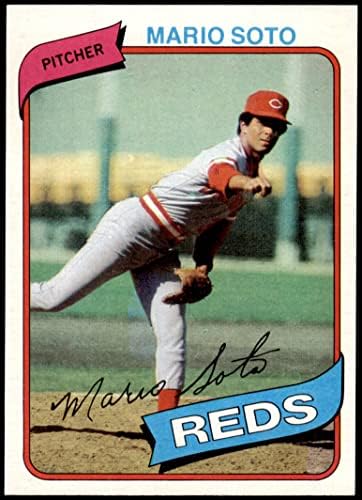 1980 Topps 622 Mario Soto Cincinnati Reds NM/MT Reds