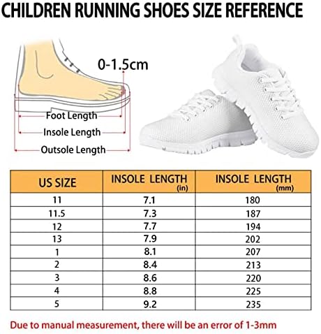 בנות Huiacong בנים נעלי נעלי נעלי ילדים בגודל 11-3 נעלי ספורט לפלטפורמת ילדים