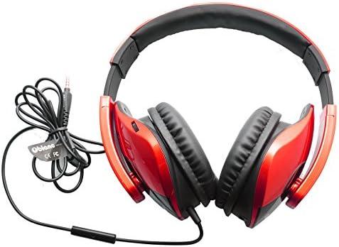 OBLANC OG-AUD63072 SHELL210 אוזניות נהג כפול עם מיקרופון בקו-אדום