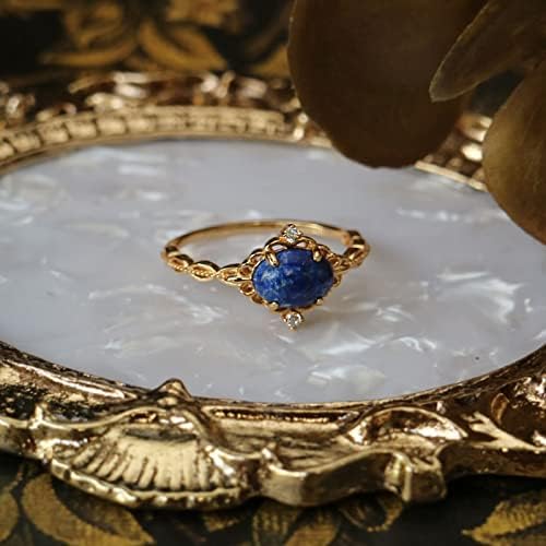 אור יוקרה רטרו לקפל ללבוש זהב מצופה טבעת אצבע טבעת של ספרות ואמנות תכשיטי טבעת אירוסין טבעת עבור