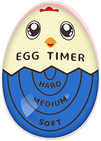 טיימר ביצה לסאבסט לביצים רותחות טיימר ביצה קשה רך שמשנה צבע בסיום, צבע