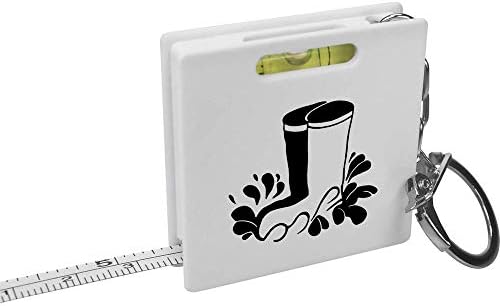 אזידה 'וולינגטון מגפיים' מחזיק מפתחות סרט מדידה / פלס כלי