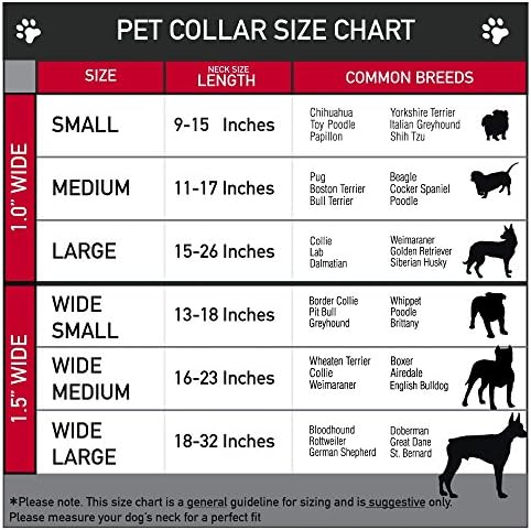 כלב צווארון חגורת בטיחות אבזם גלקסי בלוז בלוז 16 כדי 23 סנטימטרים 1.5 אינץ רחב