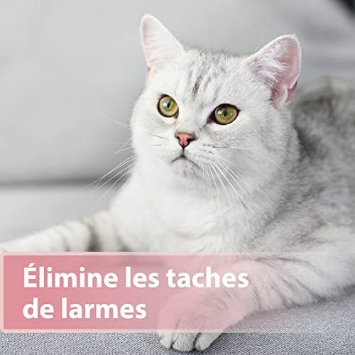 טיפולי עיניים פלספט 100 רפידות לחתולים - כנגד אבן עפר ודמעה - רפידות לניקוי וטיפול באזור העיניים - עם תמצית