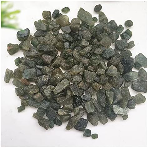 זים116 50 גרם טבעי גלם ירוק אפטיט מחוספס אבנים קריסטל חצץ מינרלים דגימה דואר 290 טבעי אבנים ומינרלים חנוכת