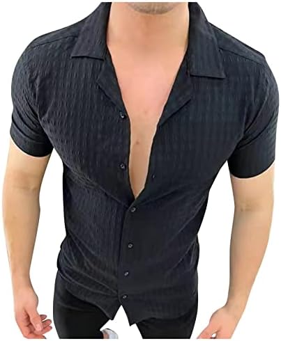 Yhaiogs בגדי גברים חולצות פולו חולצות שרוול קצר חולצות ספורט, חולצות ספור