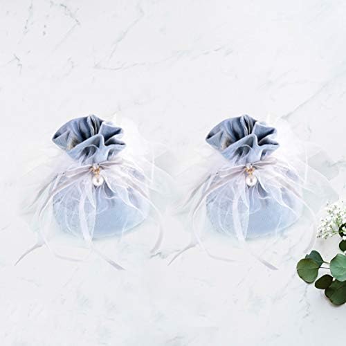 עבאודם 2 יחידות עבה סוכריות שקיות שרוך מתנת שקיות חתונה יצירתי עדין מתנת חבילות מתנת תיק