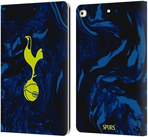 עיצובים של תיק ראש מורשה רשמית Tottenham Hotspur F.C. משם 2021/22 ערכת תג עור ארנק עור מארנק תואם ל- Apple