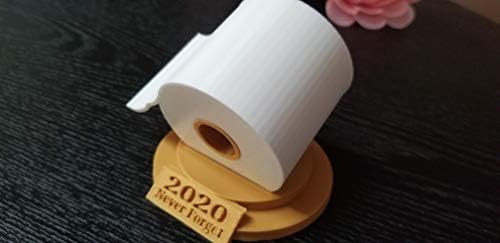 גביע נייר טואלט עם לעולם לא לשכוח את 2020 פלאק - Znet3D