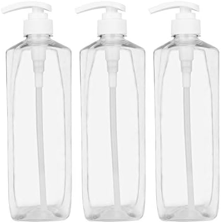 בקבוק משאבת פלסטיק 32oz ， Woaiwo-Q מתקן סבון סבון בקבוקי שמפו ריקים לניקוי פתרונות, שיער, שמנים,