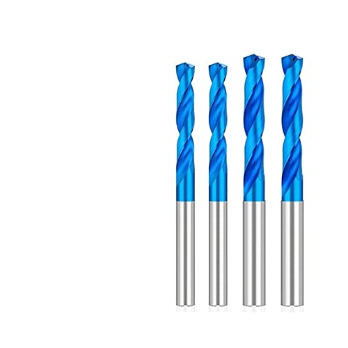 קידוח סיביות 3D קרביד ביטים 3-12 ממ מקדח קירור סירלתי טוויסט קידוח קידוח ציפוי כחול מקדח חור