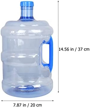 בקבוק מים סוארורו 2 גלון נייד קיבולת גדולה מינרלים מיכל קמפינג דלי נשא מים עם ידית דלי מים ניידים