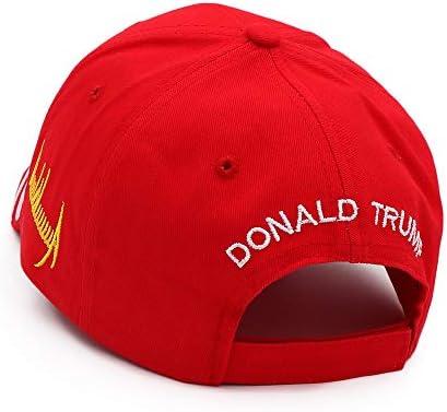 טראמפ 2024 כובע, דונלד טראמפ 2024 כובע לשמור אמריקה נהדר מגע ארהב רקמת מתכוונן בייסבול כובע שמש