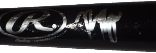 ראיין בראון חתימה חתימה שחורה עטלף מקל גדול עם הוכחה, תמונה של חתימת ראיין עבורנו, 2011 MVP של