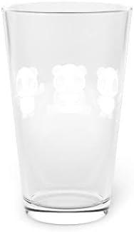 בירה זכוכית ליטר 16 עוז מצחיק פנדה איילורוס חיות פולגנס טבע חובב חידוש פנדה ברירת מחדל כותרת