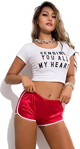 Muydz נשים סקסיות קיץ ספורט ספורט כושר יוגה המותניים הנמוכות מכנסיים אלסטיים מכנסיים חמים למועדון