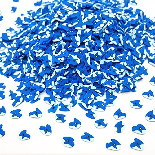שוקלה ניאנטו109 20 גרם חבילה 5 ממ כחול כריש פולימר חימר עבור עשה זאת בעצמך מלאכות פלסטיק קליי בוץ חלקיקים דגי