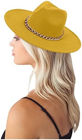 גברים כובעים פדורה שמלה וכובע פדורה אופנתית לרווחה לנשים כובעי בייסבול לנשים ותיק חקלאי